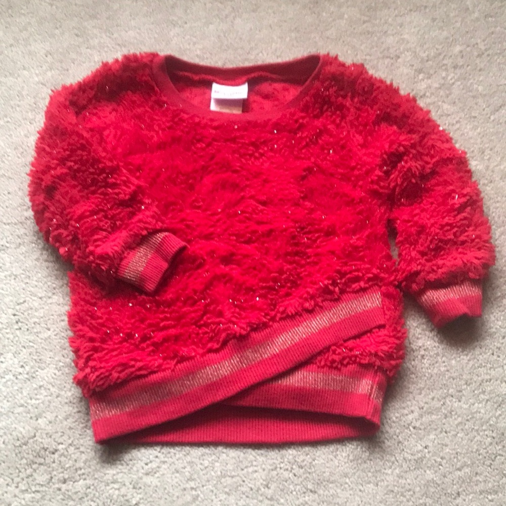 Nannette Kids Teddybear Plush Sweater